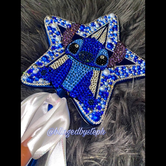 Jeffree Star bling blue chrome mirror Stitch - Picture 4 of 6